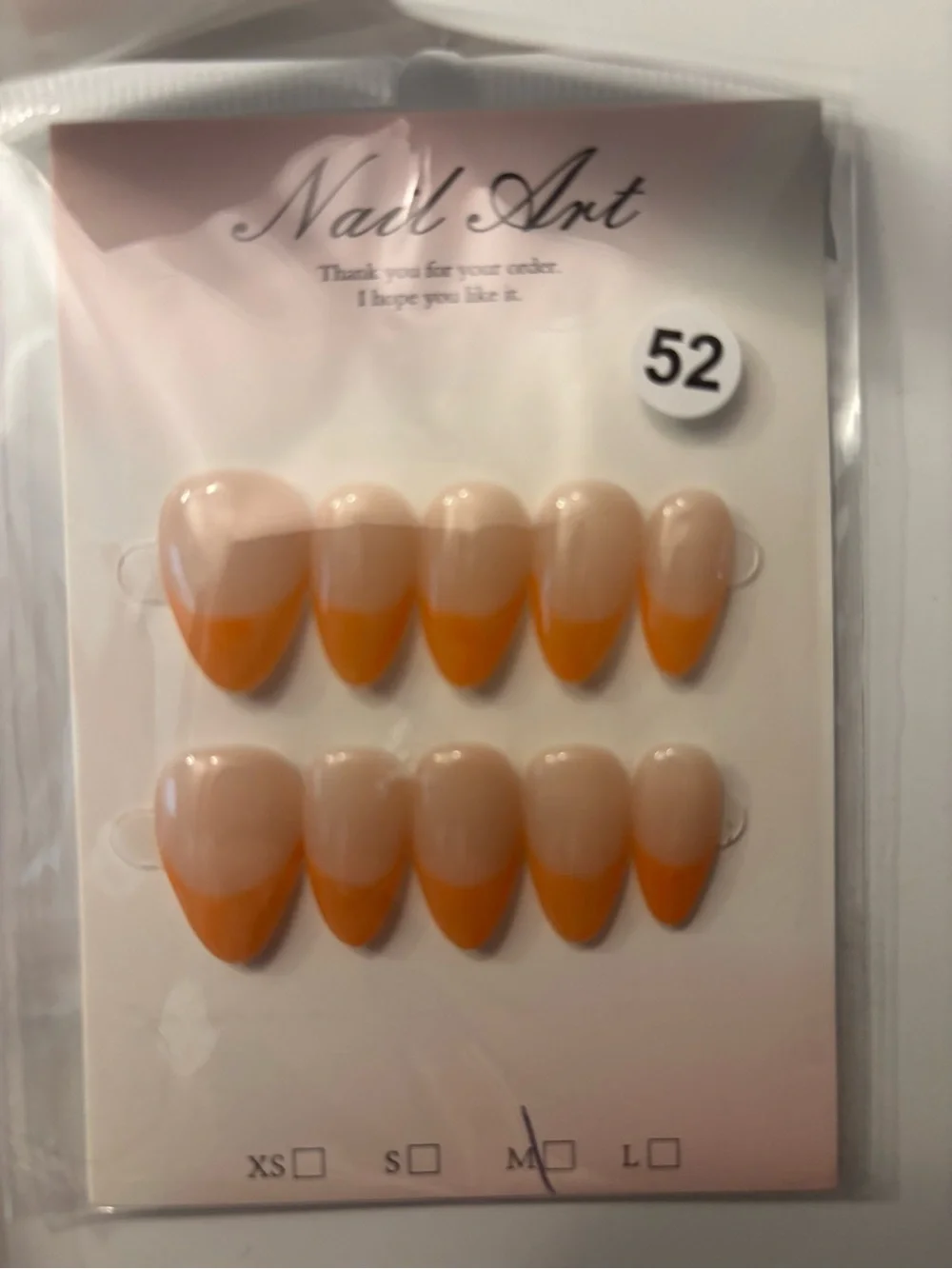 Assorted Press-On Nail Sets — Pastel Floral, Burgundy Spiderweb, Orange Gradient